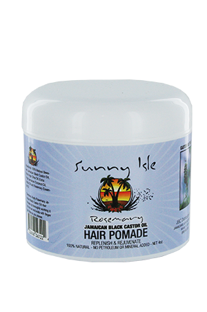 [Sunny Isle Jamaican Black Castor Oil-box#19] Hair Pomade [Rosemary] (4oz)