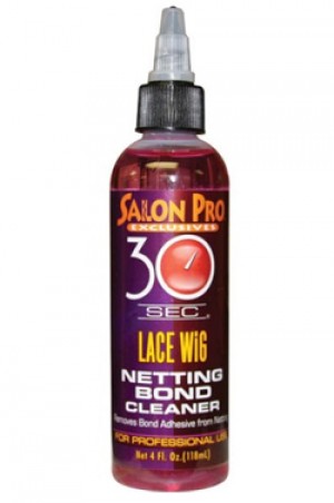 [Salon Pro-box#33] 30sec Lace Wig Netting Bond Cleanser-4oz