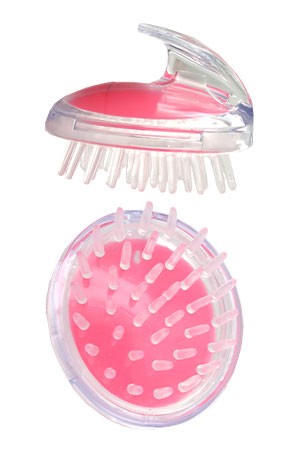 Shampoo Brush (Clear/Pink) -pc
