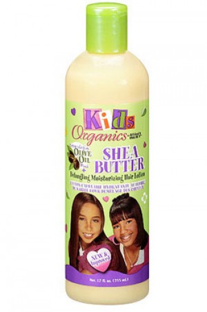 [Africa's Best-box#63] Kidbs Organics Shea Butter + Olive Oil Detangling Hair Lotion (12 oz)