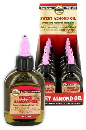 [Sunflower-box#13] Diffel Premium Natural Hair Oil (2.5oz)-Swt.Almo
