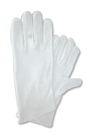 Tara Cotton Gloves Plain [#ZG6662]  -pc
