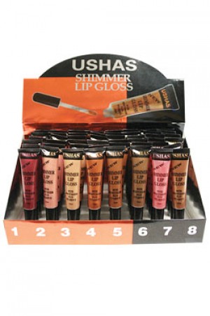 [USHAS-#LC010A]  Shimmer Lip Gloss (48/case/15ml)
