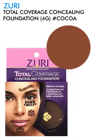 [ZURI-box#6] Total Coverage Concealing Foundation(4g) #Cocoa
