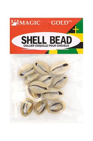 [Magic Gold-#7000] Shell Bead (Dark Ivory) -dz