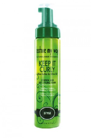 [Africa's Best-box#96] Texture My Way Keep It Curly Foam - Style (8.5oz)