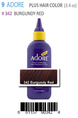 [Adore-box#9] Plus Hair Color #342 Burgundy Red