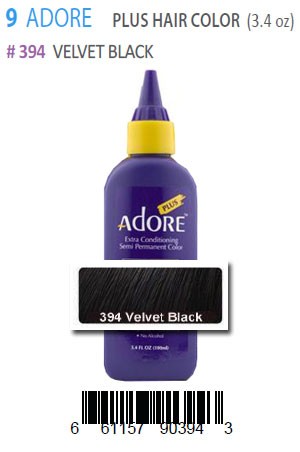 [Adore-box#9] Plus Hair Color #394 Velvet Black