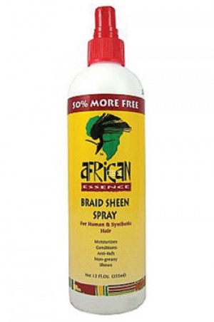 [African Essence-box#24] Braid Sheen Spray (12 oz)