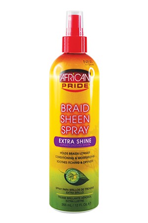 [African Pride-box#13] Braid Spray - Extra Shine(12oz)