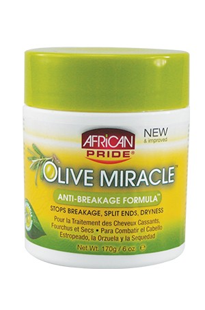 [African Pride-box#33] Olive Miracle Creme Anti-Breakage(6oz)