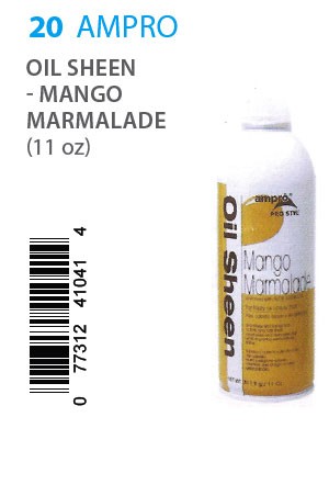 [Ampro-box#20] Oil Sheen Spray - Mango Marmalade (11 oz)