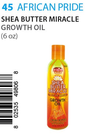 [African Pride-box#45] SB Miracle Growth Oil (6oz)