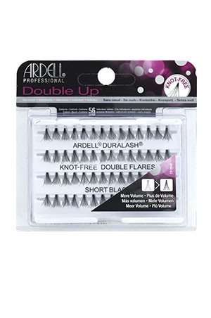 [Ardell] Double Up Eyelashes #Knot Free (Short Black) 