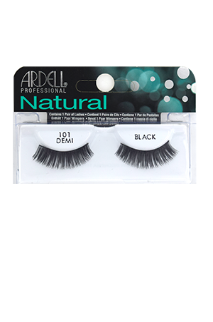 [Ardell] Natural Eyelashes #101 (Demi Black)