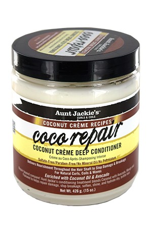 [Aunt Jackie's-box#23] Coconut Creme Coco Repair Conditioner(15oz) 