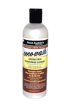 [Aunt Jackie's-box#24] Coconut Creme Coco Wash Cleanser(12oz)