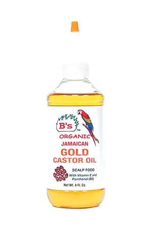[B's Organic-box#25] Jamaican Gold Castor Oil Scalp Food (8oz) 