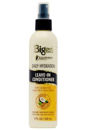 [Bigen-box#43] Color Shield daily hydration Leave-In Conditioner - With Coconut Oil, Argan Oil and Shea Butter (8 oz)