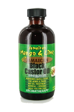 [Mango & Lime-box#56] Black Castor Oil - Rosemary (4oz)