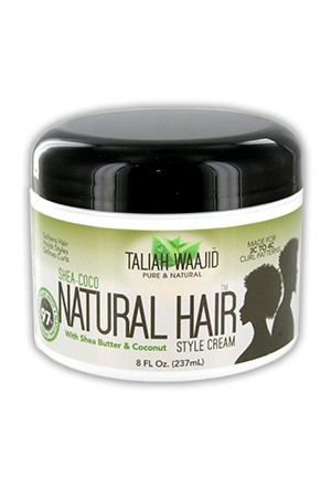 [Taliah Waajid-box#45] Shea-Coco Natural Hair Style Cream(8oz)