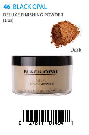 [Black Opal-box#46] Deluxe Finishing Powder #Dark