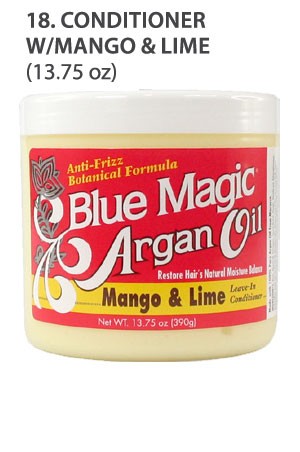 [Blue Magic-box#18] Argan Oil Conditioner W/Mango&Lime(13.75oz)