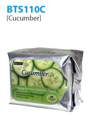 [Beauty Treats-box#2] Cleansing Tissue [Cucumber] 30/ea[BTS110C]