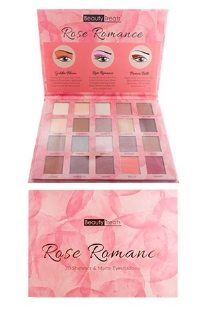 [Beauty Treats-box#82] Rose Romance Eyeshadow Pallette[BTS947] -pc