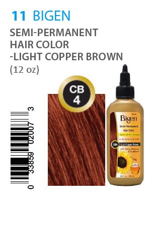 [Bigen-box#11] Semi-Permanent Hair Color #CB4 Ligh Copper Brown