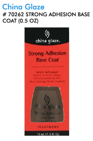 [China Glaze-#70262] Strong Adhesion Base Coat (0.5oz)