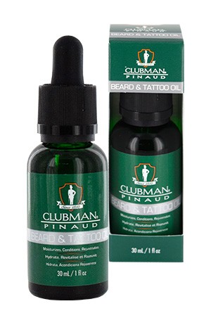 [Clubman-box#10] Pinaud Beard & Tattoo Oil (1oz)