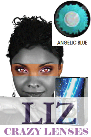 Liz Crazy Lense -Angelc Blue