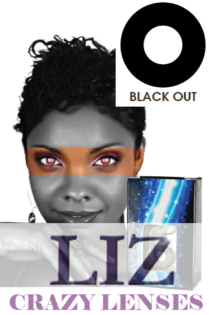 Liz Crazy Lense -Black Out
