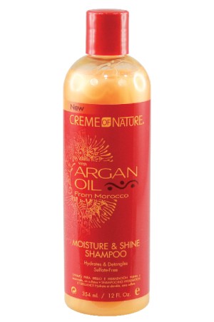 [Creme of Nature-box#58] ARGAN OIL FROM MOROCCO Moisture & Shine Shampoo 12oz