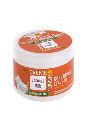 [Creme of Nature-box#106] Coconut Milk Curl Repair Leave-In (11.5oz)