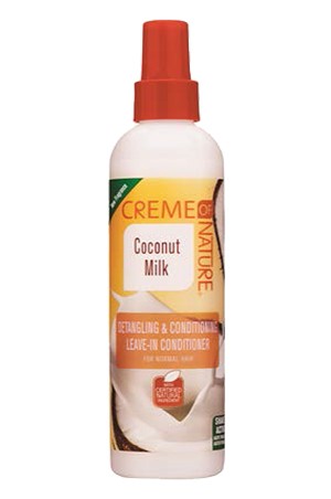 [Creme of Nature-box#85] Coconut Milk Detangling & Conditioning Leave-In Conditioner (8.45oz)
