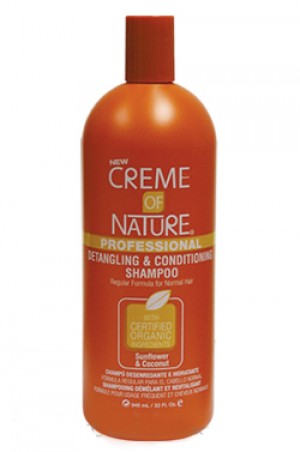 [Creme of Nature-box#28] Sunflower & Coconut Detangling Conditioning Shampoo (32oz)