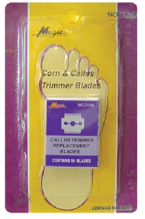 Magic-Corn & Callus Trimmer Blades #CU2B -pc