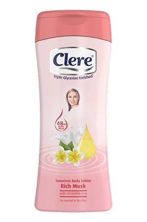 CLERE Body Lotion Rich Musk (13.53oz)#11	
