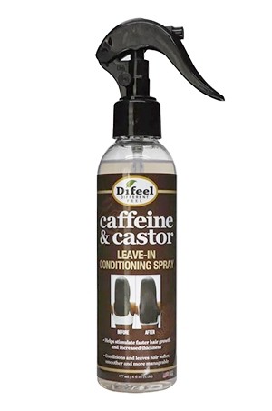 Difeel Leave-in Spray, Caffeine & Castor (177ml/6 oz) #161	
