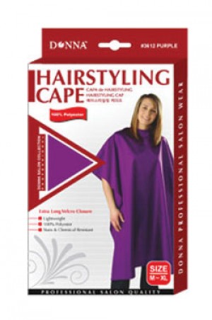 [Donna] Hairstyling Cape Velcro Closure (M-XL) 