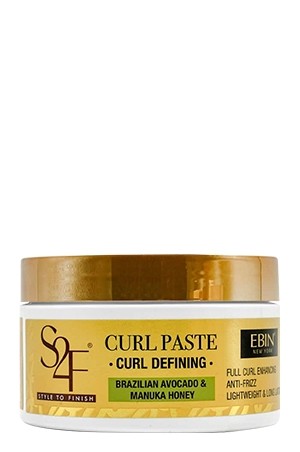 Ebin S2F Curl Paste Curl Defining Avocado&Honey 8oz#136	