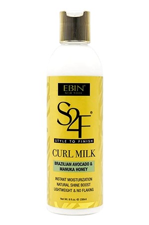 Ebin S2F Curl Milk Avocado&Honey 8oz#141	