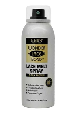 [Ebin-box#146] Wonder Lace Bond-Lace Melt Spray (2.7 oz)-Silk Protein 