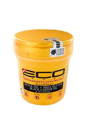 [Eco Styler-box#106] Eco Olive Oil & Shea Butter Black Castor Oil (8oz) 