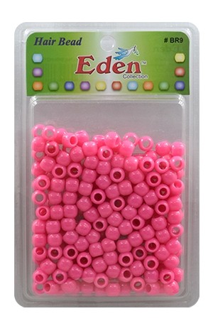 Eden XLG Blister Med Round Bead-Hot Pink #BR9-HOT