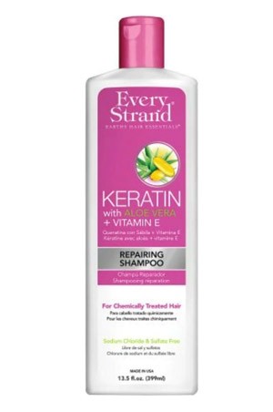 [Every Strand-box#17A]  Keratin Shampoo with Aloe Vera (13.5 oz)
