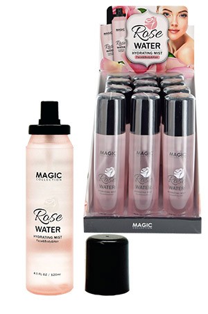 [ Magic ] Rose Water Hydrating Mist (12pc/ds) #FAC409 -ds