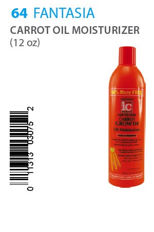 [Fantasia-box#64] IC Carrot Oil Moisturizer 12oz